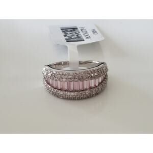 Vintage Pink Stone JTV Ring